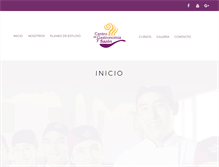 Tablet Screenshot of centrodegastronomiaysazon.com